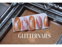 グリッターネイル(GLITTER NAILS)/【定額ネイルコース】
