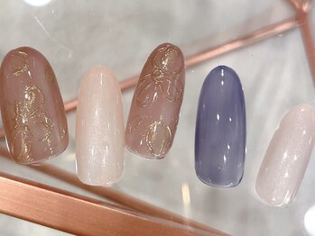 ネイルデコ(nail DECO)/冬ネイル