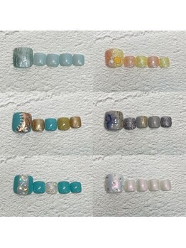 キャンディキャンディ(CANDY CANDY)/フット/定額デザイン6600円