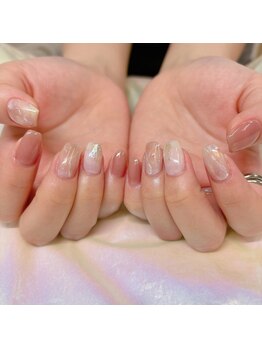 アイディールネイル(ideal nail)/大理石ネイル