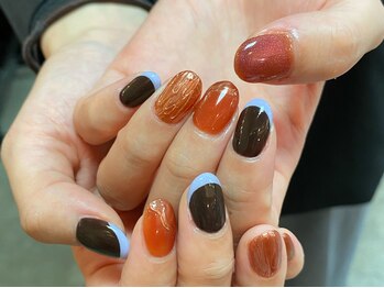 カーティシーネイルズ(curtisii NAILS)/フレンチアクセント