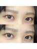 【まつぱ×眉毛２セット】まつげパーマ＋眉毛パーマ＋眉毛WAX¥10500→￥10000