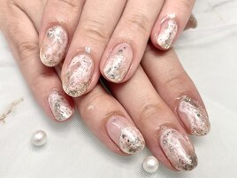 季節限定ニュアンスネイル