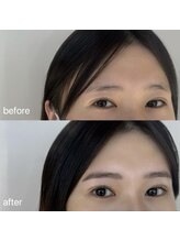 ハイク バイ ジェン(HIKE by gen.)/まつげパーマ × 眉毛