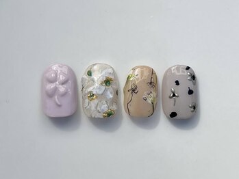 ファンクションネイルズ 表参道 原宿(FUNCTION NAILS)の写真/【パラジェル取扱店】流行のニュアンスネイルや韓国ネイル、手描きアートやお任せデザイン、ブライダルも◎