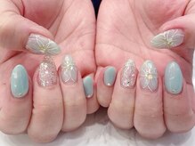 ハーティーネイル hearty nail 溝の口店の雰囲気(マグネット、ミラー、オーロラミラー、手書き、ウィッシュコア)