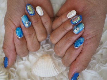 ネイルズ ヴィヴィアン(Nail's Vivienne)/オーロラアート