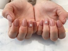パールビューティーラッシュアンドネイル(Pearl Beauty Lash nail)/シンプルネイル