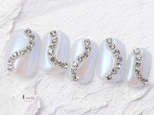 ジェミーネイル エビス(Jemiy nail ebisu)/韓国オーロラビジュー10800yen