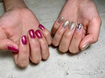 サロンド イト(salon de ito)/ミラーネイル×ホロ