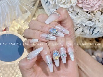 レアネイル 渋谷店(Le’a nail)/真珠ネイル☆