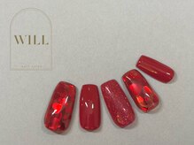 ネイルサロン ウィル 恵比寿(will)/バレンタインハートネイル