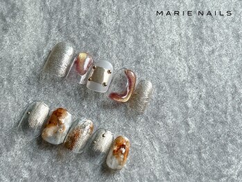 マリーネイルズ 横浜店(MARIE NAILS)/定額¥7,700 ニュアンス 0410c
