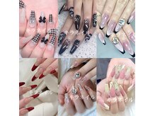 キラネイルの雰囲気（持ち込みデザイン）