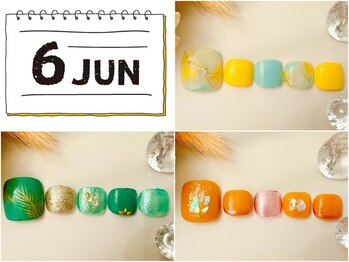 アンドエム(&M.)/FOOT☆トレンドアート定額☆