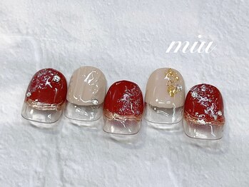 ミウ ネイル(miu nail)/おすすめトレンド★新規¥7490