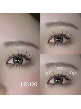 アスピーアイラッシュ(Aspii eyelash)/LED120本&下40本