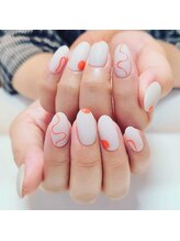 ネイルアンドまつげエクステ専門サロン スリー(THREE)/ランダムネイル