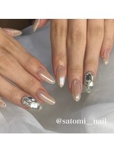 エムネイル ブランチ(Mネイル branch)/satomi担当:ミラーネイル