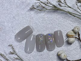 1.2月定額A ぷっくりネイル