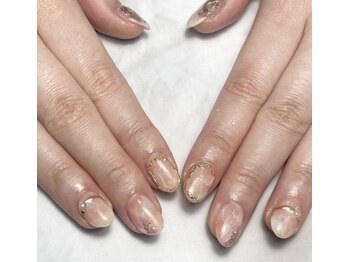 ブランネイル(BLANC.nail)/大理石ネイル