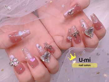 ユミ(U mi)/長さだしアートパーツ付け放題