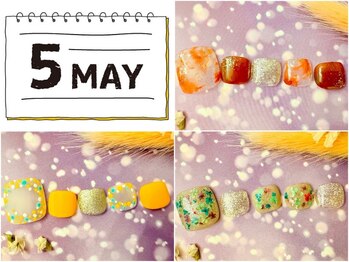 アンドエム(&M.)/FOOT☆シンプルアート定額☆