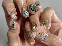 ネイルアンドアイラッシュ アールイー(Re)の雰囲気（【フィルイン×ノンサンディング】vintage/foreign style）