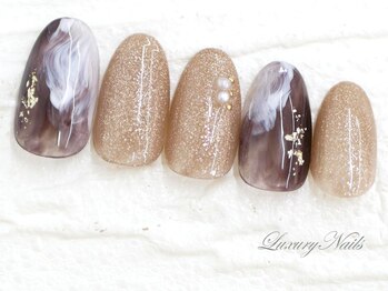 ラグジュアリーネイルズ カワグチ(Luxury Nails Kawaguchi)/オトナ*ニュアンスNail