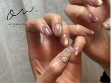 オンドットネイルサロンバイティントプラス(on. nailsalon by tint+)/マグネットにプラスワンアート
