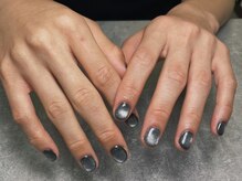 オムネイル 渋谷(HOMME NAIL)/マグネットネイル ¥6.600