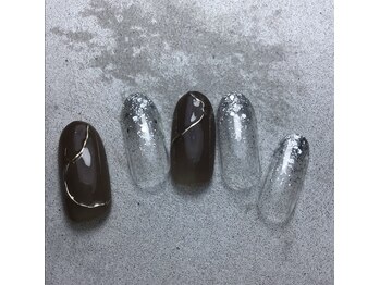 ネイルサロンクリアヴィラ(nail salon clear villa)/simple design ¥7990