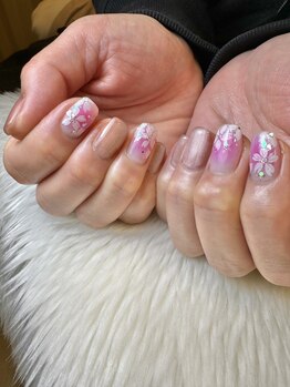 エイネイル(A Nail)の写真/初回限定★ソフトジェル付け替えオフ無料！A Nailでは高い技術力と再現力で1人1人の理想に寄り添います◎