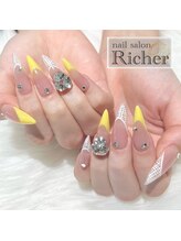 エスフィーネイルサロン リシェル(Esfy nailsalon Richer)/ちゅるん×フレンチ