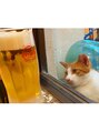 トパーズ 藤枝店(Topaz)&nbsp;宮古島！窓越しの猫×オリオンビール♪