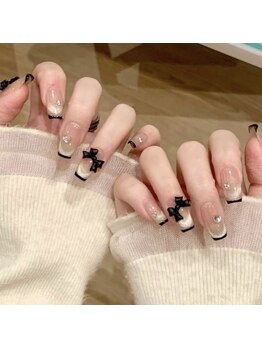 ウサギネイル 新大久保店(usagi nail)/リボンネイ