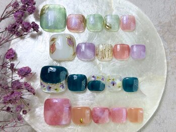 ココズルーム(KOKO's Room)/4~6月定額foot nail design♪