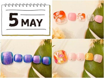 アンドエム(&M.)/FOOT☆トレンドアート定額☆