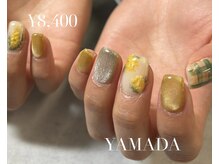 ネイル ブーマー(Nail BOOMER)/ミモザ/マグネット/チェック