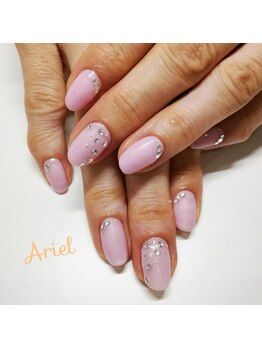 ネイルサロン アリエル/シンプルなお上品ネイル