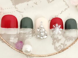 クリスマスネイル