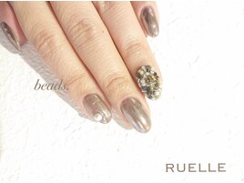 ビーズネイル シアーカラー