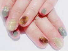 カラン 焼津店(CALIN)/べっ甲ネイル