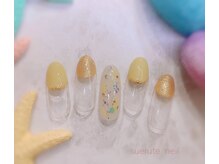 スエルテ ネイルサロン 北千住店/ビタミンカラーフレンチ ¥7000