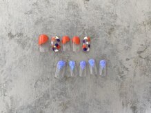 シンプリー 下北沢店(Simpliee)/ ちぐはぐ塗りかけネイル