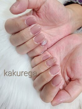 リフレッシュサロン 隠れ家/チェック×ピンク