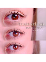 ヴィヴィ(vivie)/ダブルロックラッシュ/darkbrown