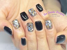 アン ジョーヌドラゴ/【自爪ネイル】ブラックネイル