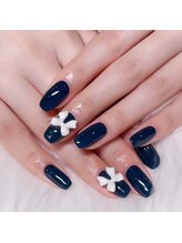 ウープスネイル 北上パル店(OopsNAIL)/ワンカラー＋お好きなパーツ２コ