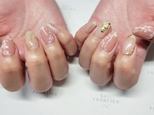 ネイルフロンティア 吉祥寺(NAIL FRONTIER)/大人桜ネイル11980円